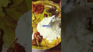 andhra special meals #todaymeals #shorts #youtubeshorts