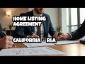 CA Home Sellers: New Residential Listing Agreement Explained by Attorney & Broker