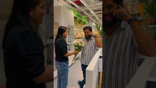 പെട്ടെന്ന് കിട്ടിയ idea ആണ്.sooper ഞാൻ 😌😂#shorts #ikea #viral #qatar #couple