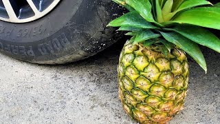 Car vs pineapple.Crushing Crunchy & Soft Things by Car!|(2020)