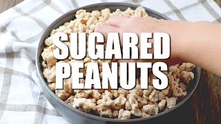 How to make: SUGARED PEANUTS