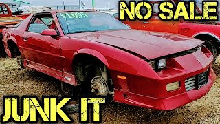 1992 3rd Gen Camaro Junkyard Find