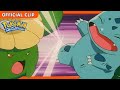 Bulbasaur vs. Skiploom | Pokémon: Johto League Champions | Official Clip