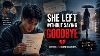 She Left Without Saying Goodbye