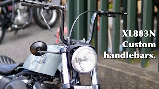 【XL883N】みんな大好き！ハンドルすっきり加工！Everyone loves it! Handlebar neatly processed!インジェクションスポーツ ハーレーダビッドソン