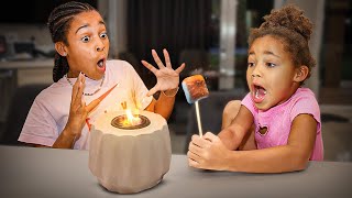 Our Daughter Almost BURNT DOWN Our House Making S'Mores (FULL MOVIE)