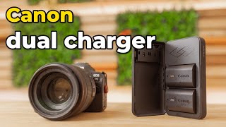 Charge your Canon LP-E6NH batteries everywhere! USB-C charger