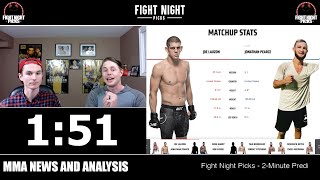 UFC Boston: Joe Lauzon vs. Jonathan Pearce 2-Minute Prediction