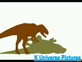 K Universe Giganotosaurus vs Carcharodontosaurus Resounded