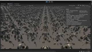 1000+ Skeleton Army using Unity DOTS and DMotion