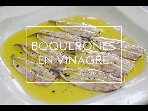 COMO HACER BOQUERONES EN VINAGRE | Las María Cocinillas - YouTube