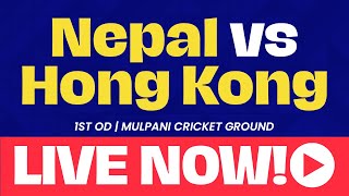 1st OD | Nepal U19 vs Hong Kong U19