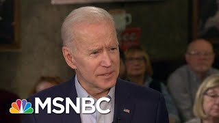 Joe Biden: I Think I'm An Underdog In New Hampshire | Morning Joe | MSNBC