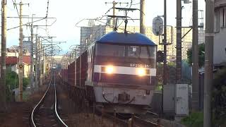 EF210-310牽引貨物列車　土山～魚住間にて2