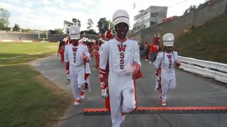 2019 WSSU Red Sea of Sound Marching Band. Stadium Exit