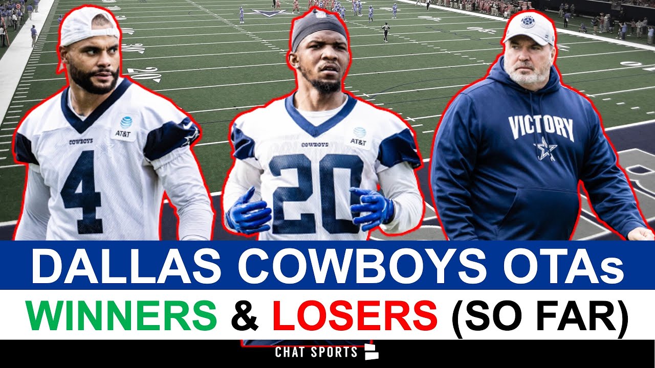 Dallas Cowboys OTAs Winners And Losers Ft. Dak Prescott, Tony Pollard ...