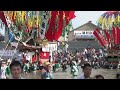 川渡り神幸祭　2016　川渡り（2）　風治八幡宮