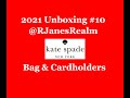 Kate Spade New York ♠️ Haul 👜 Bag & Cardholders 📦 2021 Unboxing #10