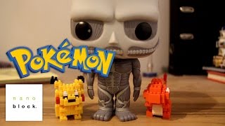 Nanoblocks - Pokemon Edition: Charmander \u0026 Pikachu