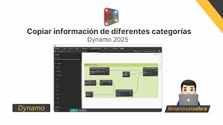 DYNAMO 2025 - COPIAR INFORMACIÓN DE PARAMETROS DE DIFERENTES CATEGORÍAS 👨‍💻👍