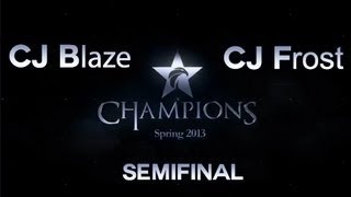 CJ Entus Blaze vs CJ Entus Frost Game 1 OGN Champions Spring 2013 Semifinals