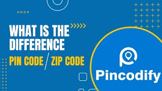 What is diffence between Pin code and Zip Code? | Postal and Zonal Code
