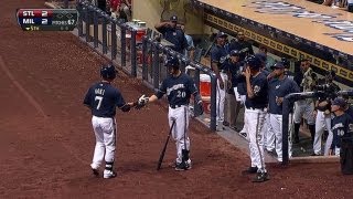 Aoki belts a solo homer to tie the game at 2