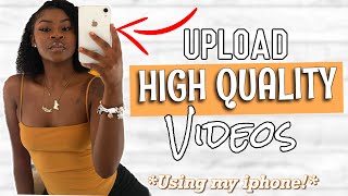 How to upload Clear/HIGH QUALITY Videos?! 5 Tips *Secret Settings* 🤫