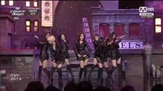 Live HD | 141113 AOA - Time \u0026 Like A Cat (Comeback Stage) @ MNET M! Countdown