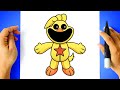 Como DESENHAR o KICKIN CHICKEN - Como DIBUJAR a KICKINCHICKEN - Smiling Critters - Poppy Playtime 3