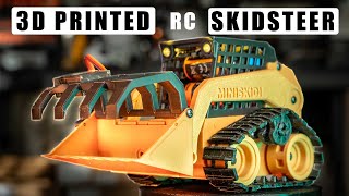 V3.0 - 3D Printed RC SkidSteer DIY
