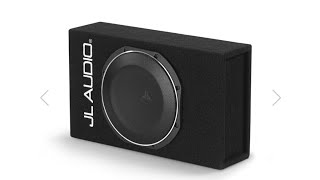 JL Audio ACS110LG-TW1 shallow PowerWedge +  high performance \u0026 value $629! 10\