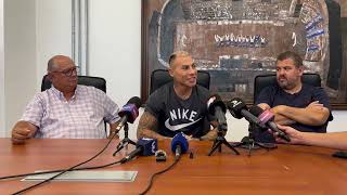 Conferencia de prensa de Eduardo Vargas desde el Gran Parque Central | Club Nacional de Football