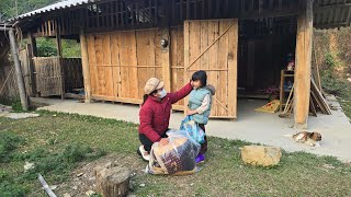 FULL VIDEO - Uncle Thanh goes to work far away, the little girl gets a new blanket from her sister