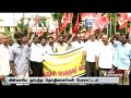 electricity contract workers strike demanding regularisation of services across tn