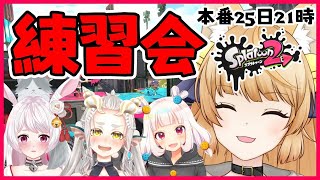 【Splatoon2】対抗戦に向けて練習会！！【Vtuber】