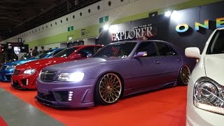 (4K)ONE STAR booth - Osaka Auto Messe 2015 大阪オートメッセ2015