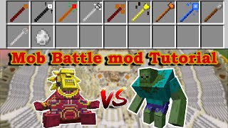 Mob Battle Mod Tutorial | How to make EVERY mobs fight! 1.16.5 - 1.21.1