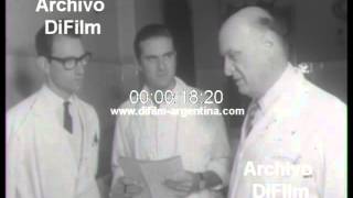 DiFilm - Agenor Almada internado en el Hospital Fernandez (1966)