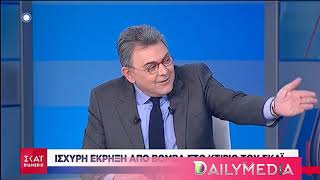 «Κάνω ότι δεν ακούω το χιουμοράκι σου»: Παρεξήγηση Πορτοσάλτε- Χατζή στον αέρα του ΣΚΑΪ