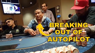 BREAKING Out of AUTOPILOT | Live Poker Expert BREAKS DOWN How To Stay FOCUSED