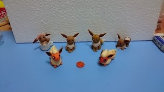 【ポケモン粘土】ブイズシリーズ　ブースター作ってみた！