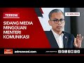 langsung sidang media mingguan menteri komunikasi 22 nov 2024