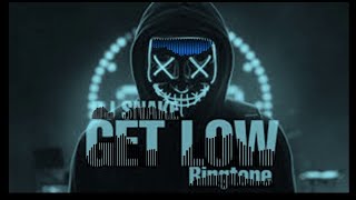 Get Low Ringtone, Dj Snake Song Ringtone, Remix Ringtone, bgm remix ringtone, new viral ringtone