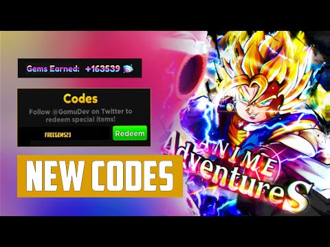 *NEW* ALL WORKING CODES FOR ANIME ADVENTURES 2023! ROBLOX ANIME ADVENTURES CODES