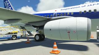 Tokyo to Nagasaki B737 ANA Air POV Japan shuttle flight - ASMR immersive realistic flight - MSFS