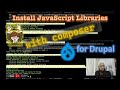 Install JavaScript Libraries for Drupal with composer