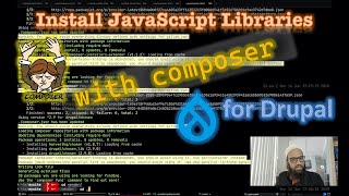 Install JavaScript Libraries for Drupal with composer