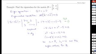 Week12 Page01 Review And Number Of Eigenvalues