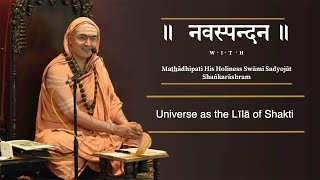 Navaspandana: Universe as the Lila of Shakti